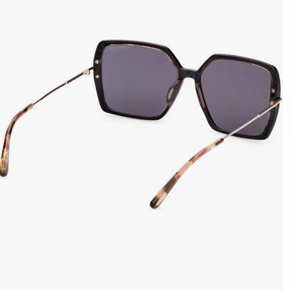 NITB Tom Polarized Ford Brown Oversized Sunglasses with Gradient Lenses - Picture 2 of 8